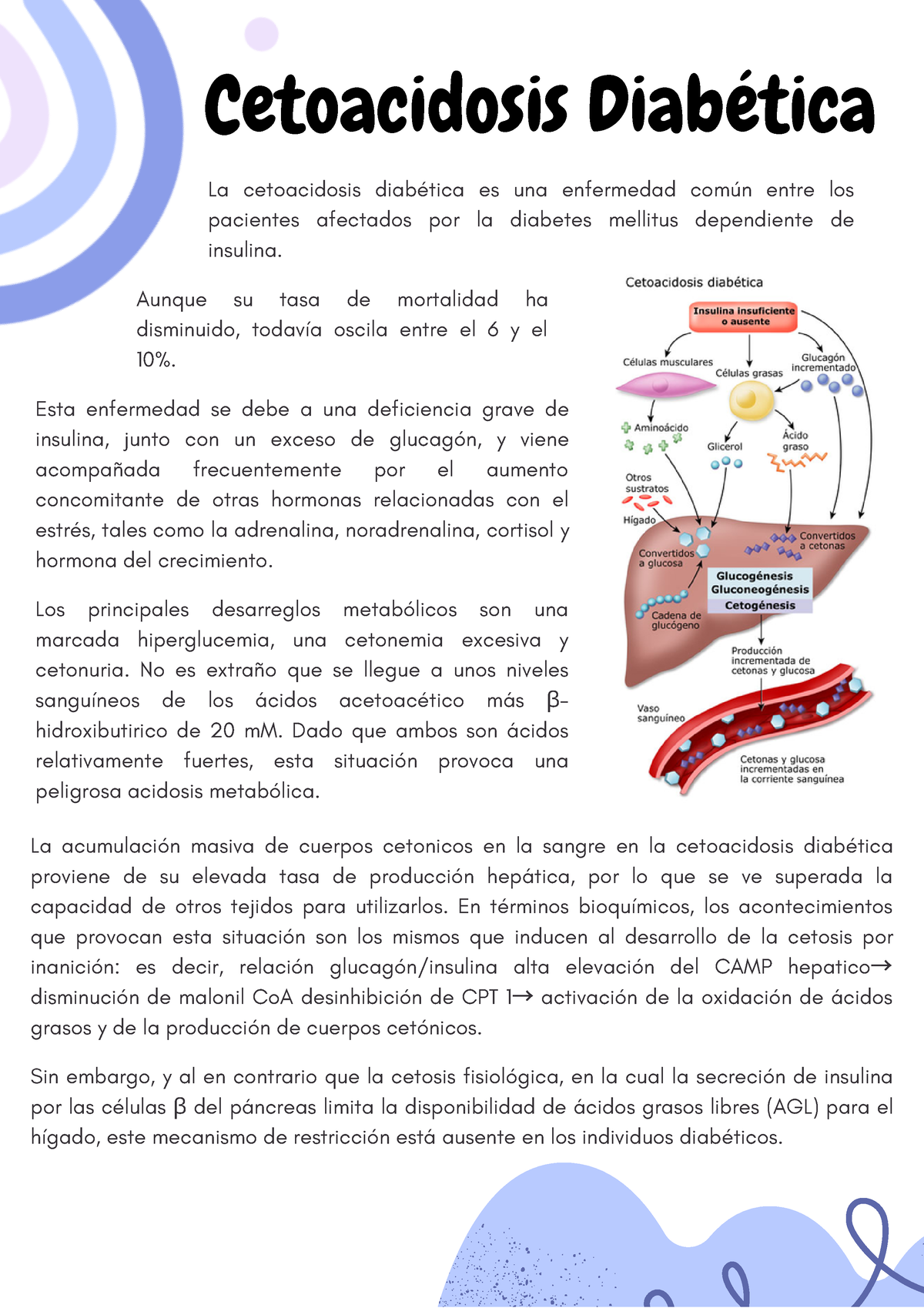 Cetoacidosis Diab Tica Cetoacidosis Diab Tica La Cetoacidosis