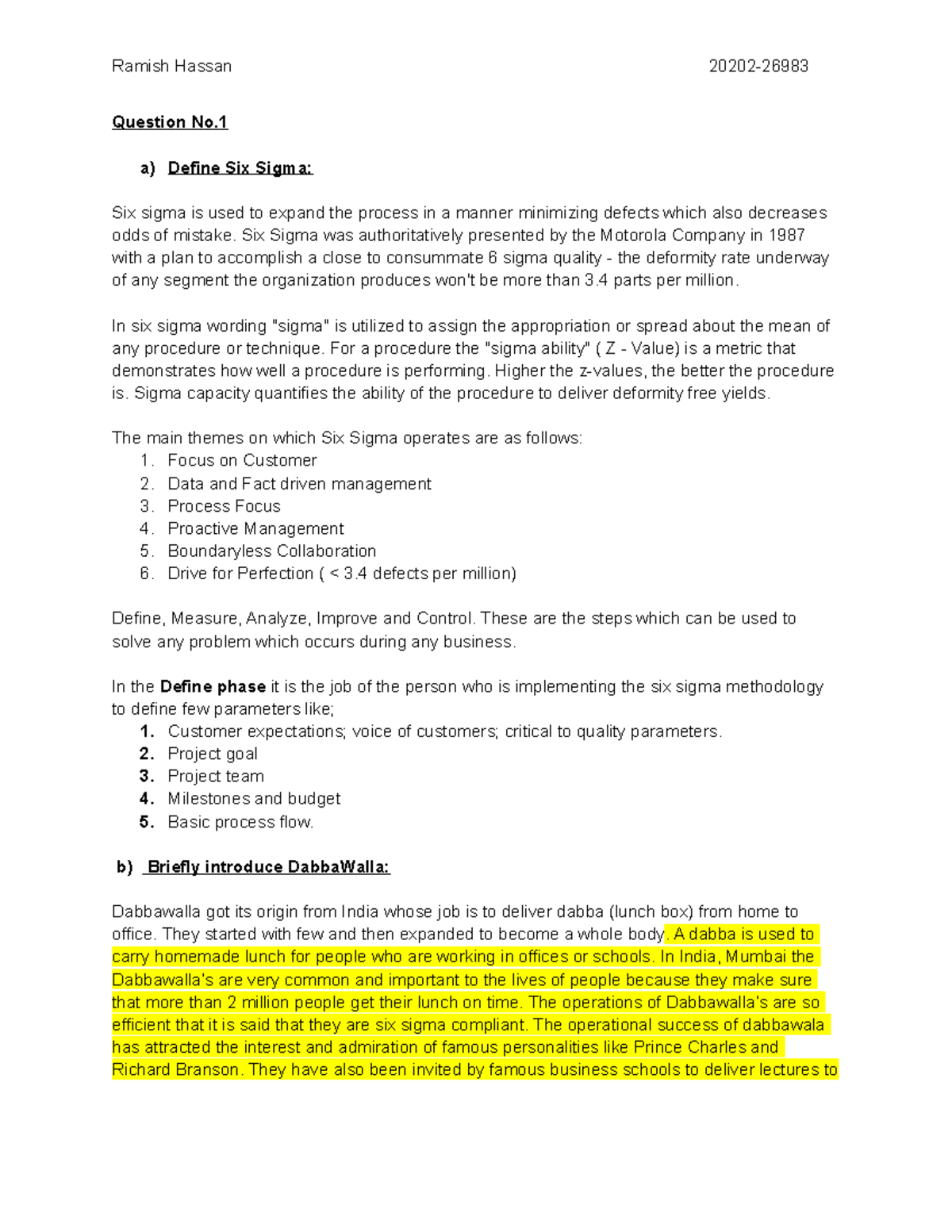 Sample/practice Exam 3 May Summer 2015, Questions - Question No. A ...