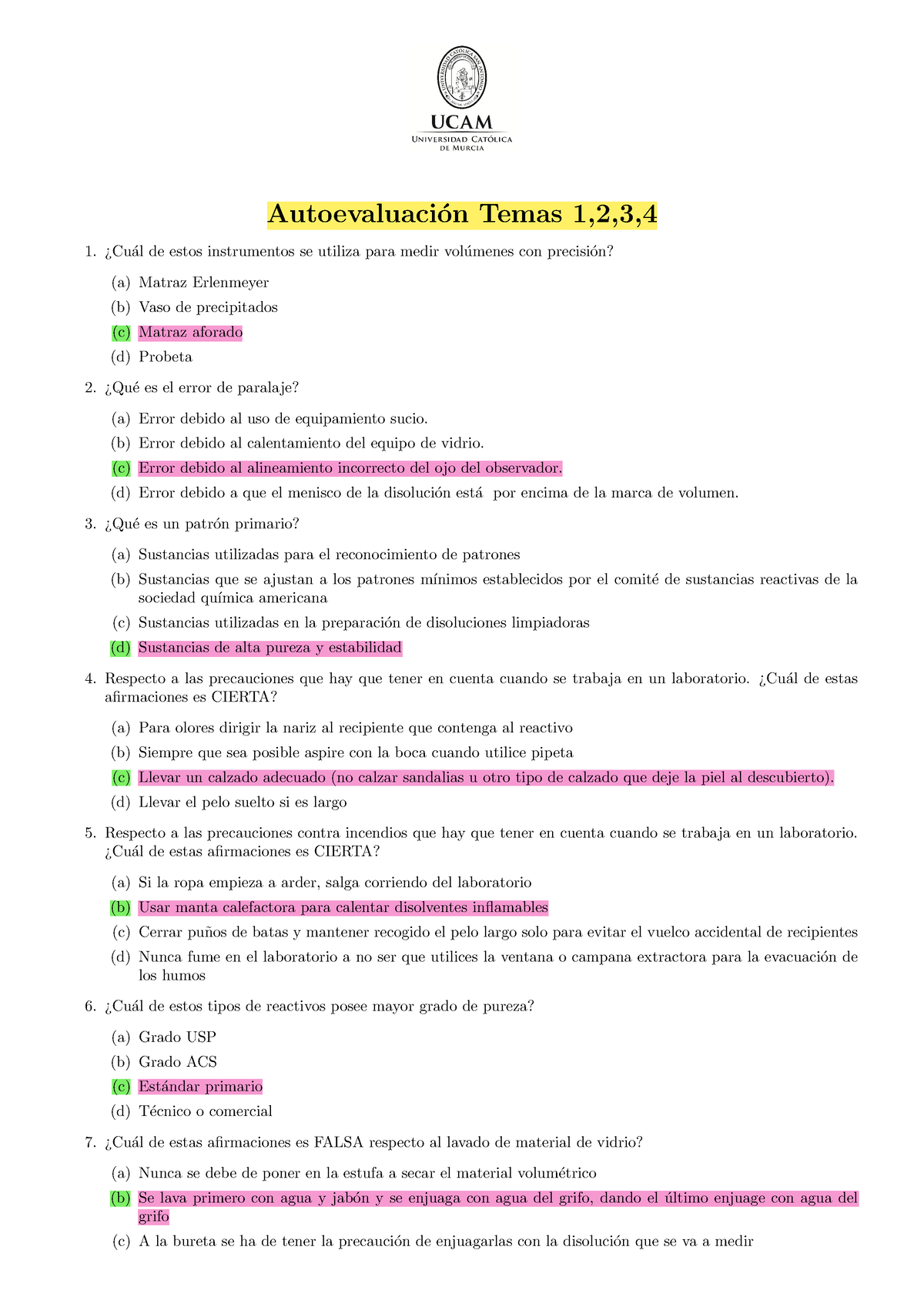 Autoevaluaci Ã³n 1 - Suerte - Autoevaluaci ́on Temas 1,2,3, ¿Cu ́al De ...