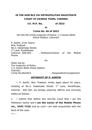 Mooting Basics - MOOT - Mooting Basics: Drafting A Moot Court Memorial ...