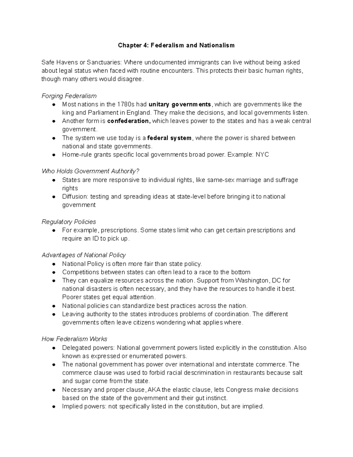 chapter 04 case study navigating federal state relations