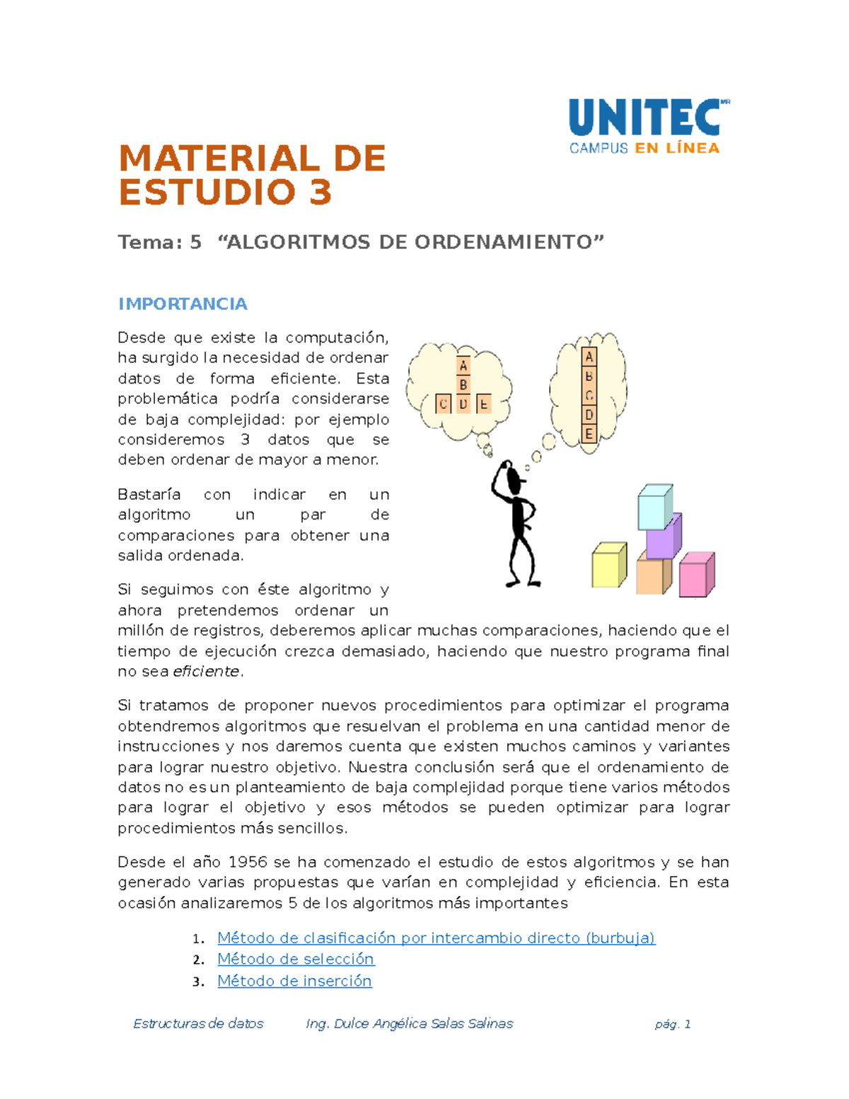 Material de estudio 3 Bacon ipsum dolor amet spare ribs biltong strip steak tbone, pig beef