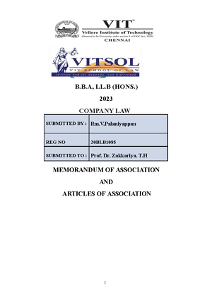 20blb1085 Admin Law Assign - B.B, LL (HONS.) 2022 Administrative Law ...