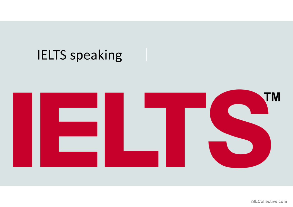 Ielts Speaking PART 1 AND 2 - IELTS Speaking Speaking Test Part 1 ...