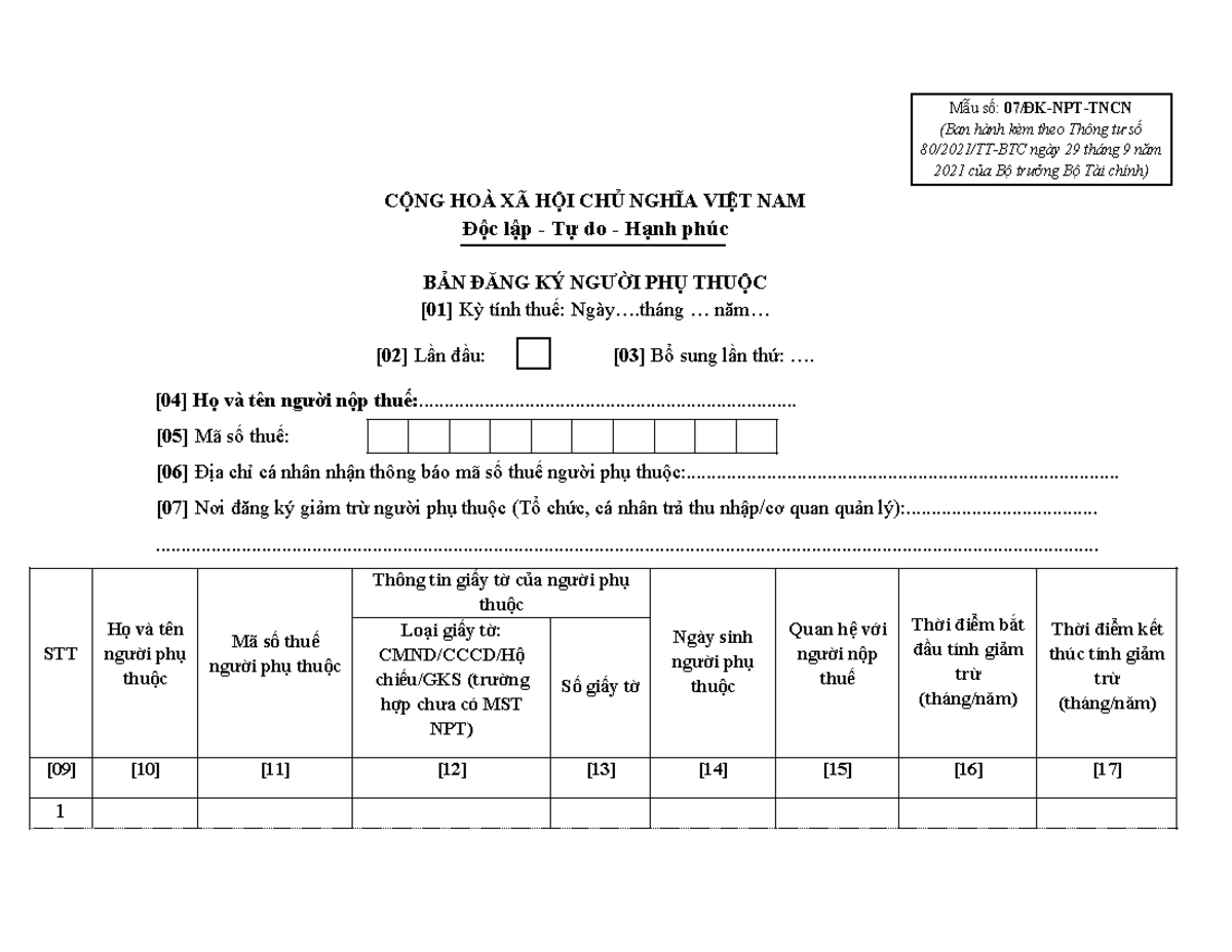 M%E1%BA%ABu%20s%E1%BB%91%2007 .%C4%90K - CỘNG HOÀ XÃ HỘI CHỦ NGHĨA VIỆT ...