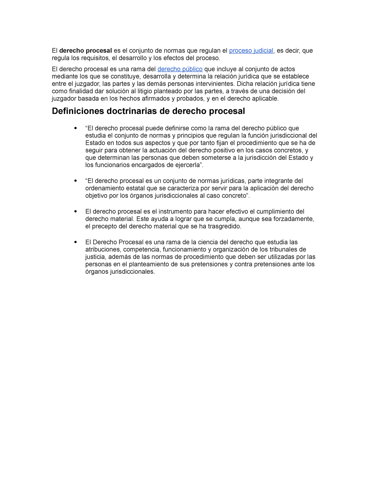 El Derecho Procesal Derecho Procesal Penal USAC Studocu