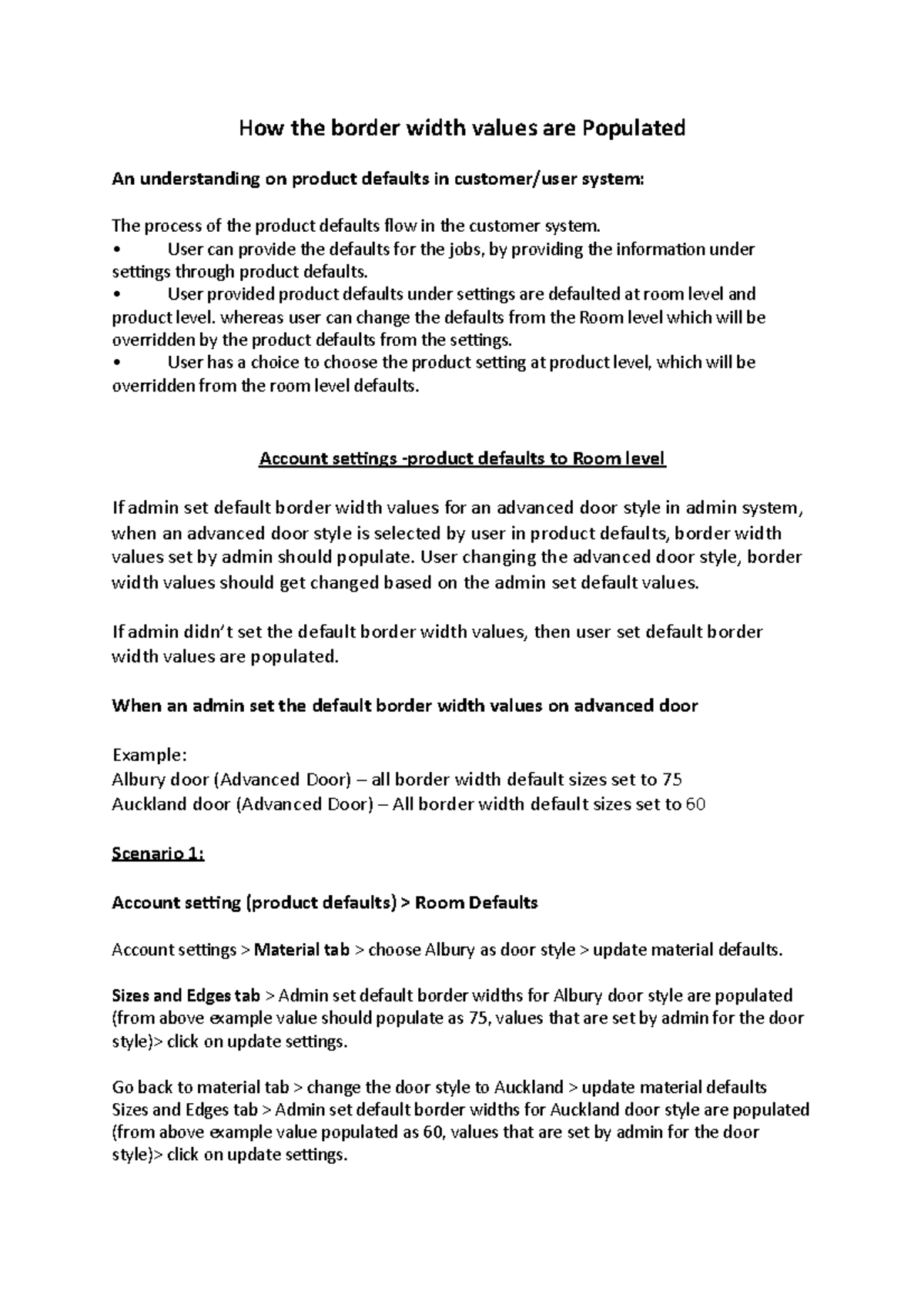 Border widths How the border width values are Populated An