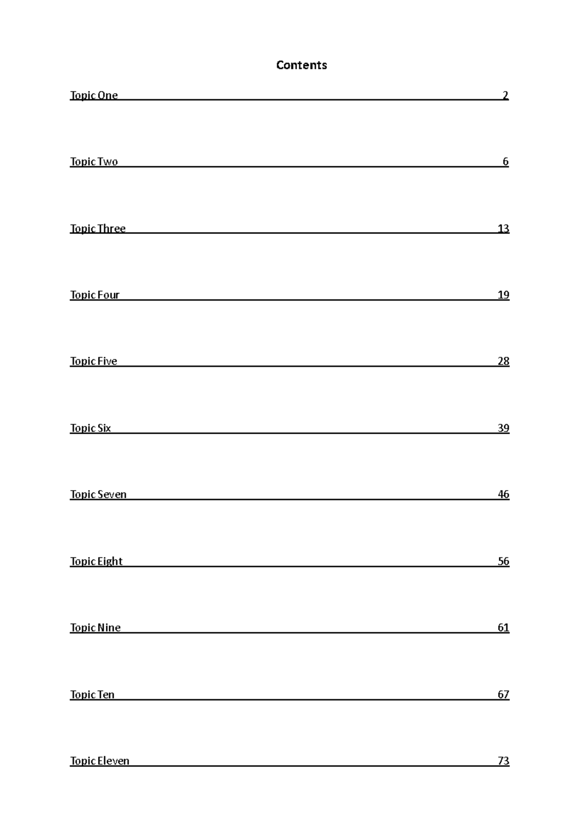 AS - Notes - Contents Topic One 2 Topic Two 6 Topic Three 13 Topic Four ...