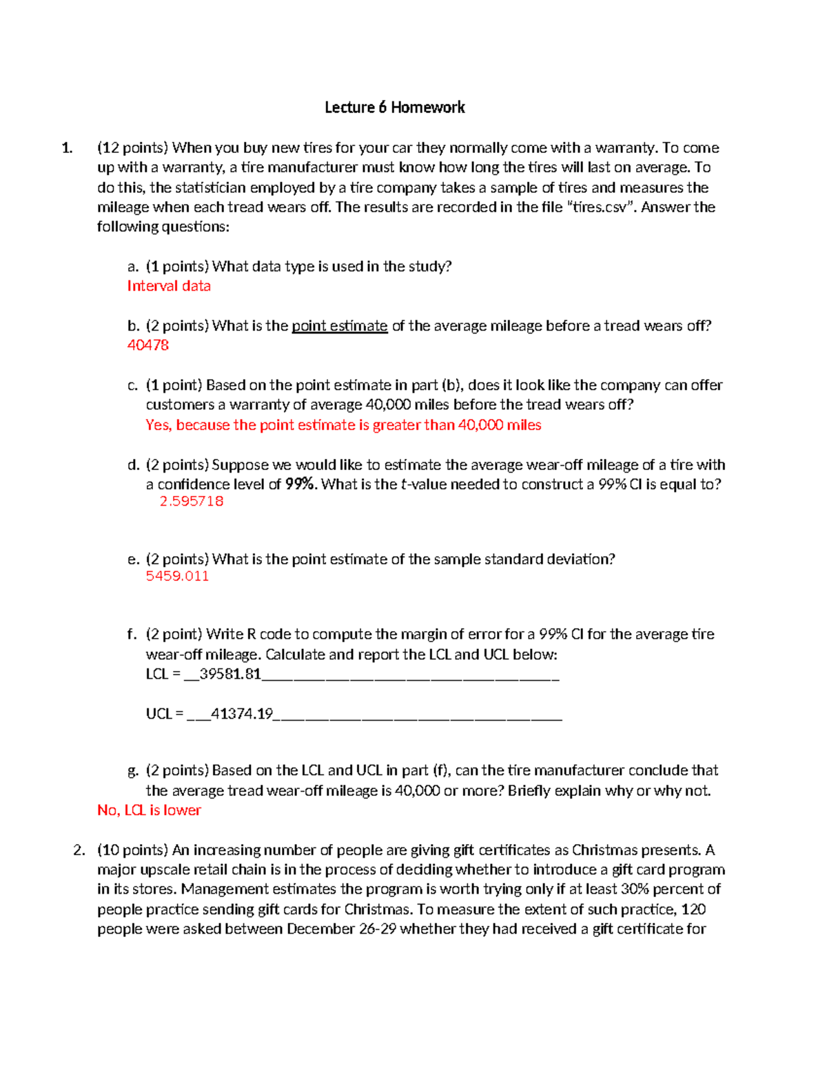 Lecture 6 Homework - BUSN 231 - Lecture 6 Homework (12 points) When you ...