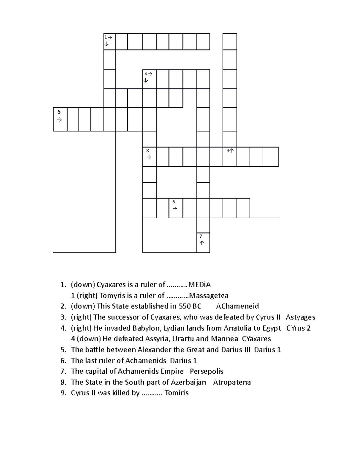 Crossword Midiya copy - Lecture notes 1 - Career Development - ADA ...