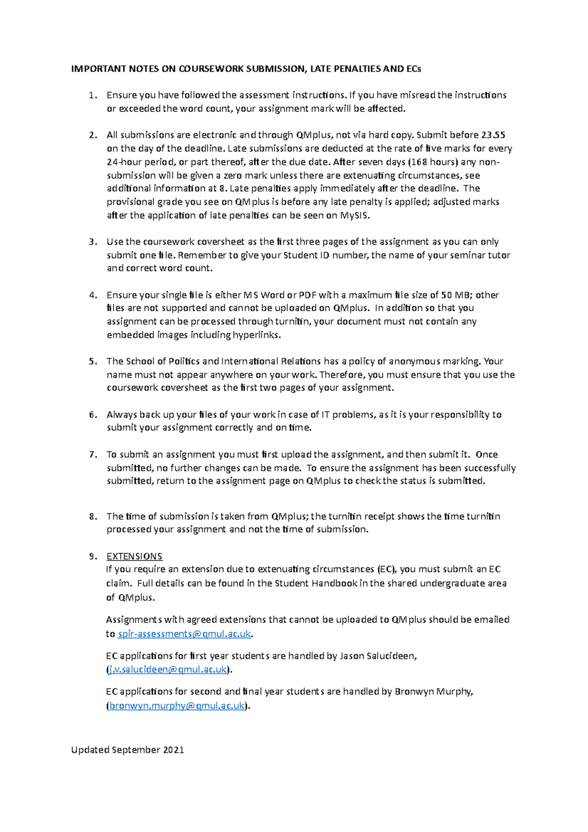 Qmul course catalog picture