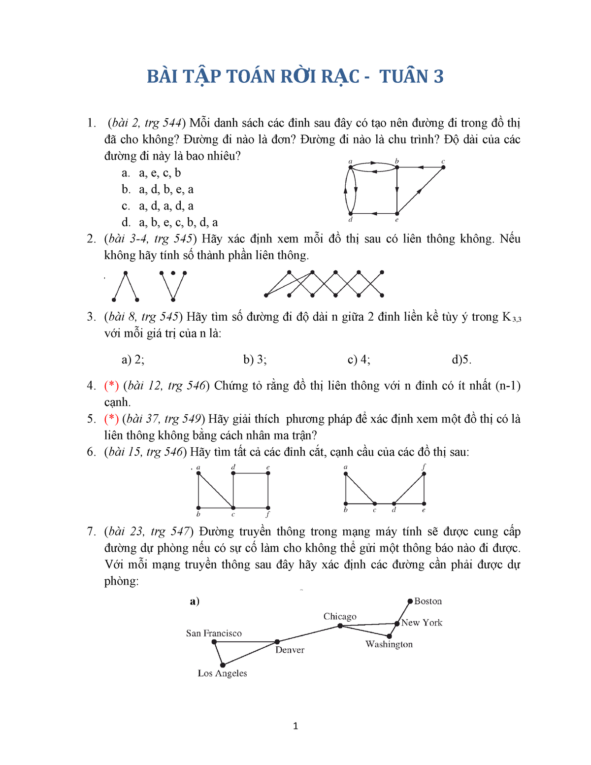 BTtuan 3 Moi - Aaaaaaaaaaaaaaaaaaaa - BÀI T ẬP TOÁN R ỜI R ẠC - TUẦẦN 3 ...