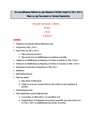 DLL Filipino 5 Q2 W8 - GRADES 1 to 12 DAILY LESSON LOG School: JOSE ...