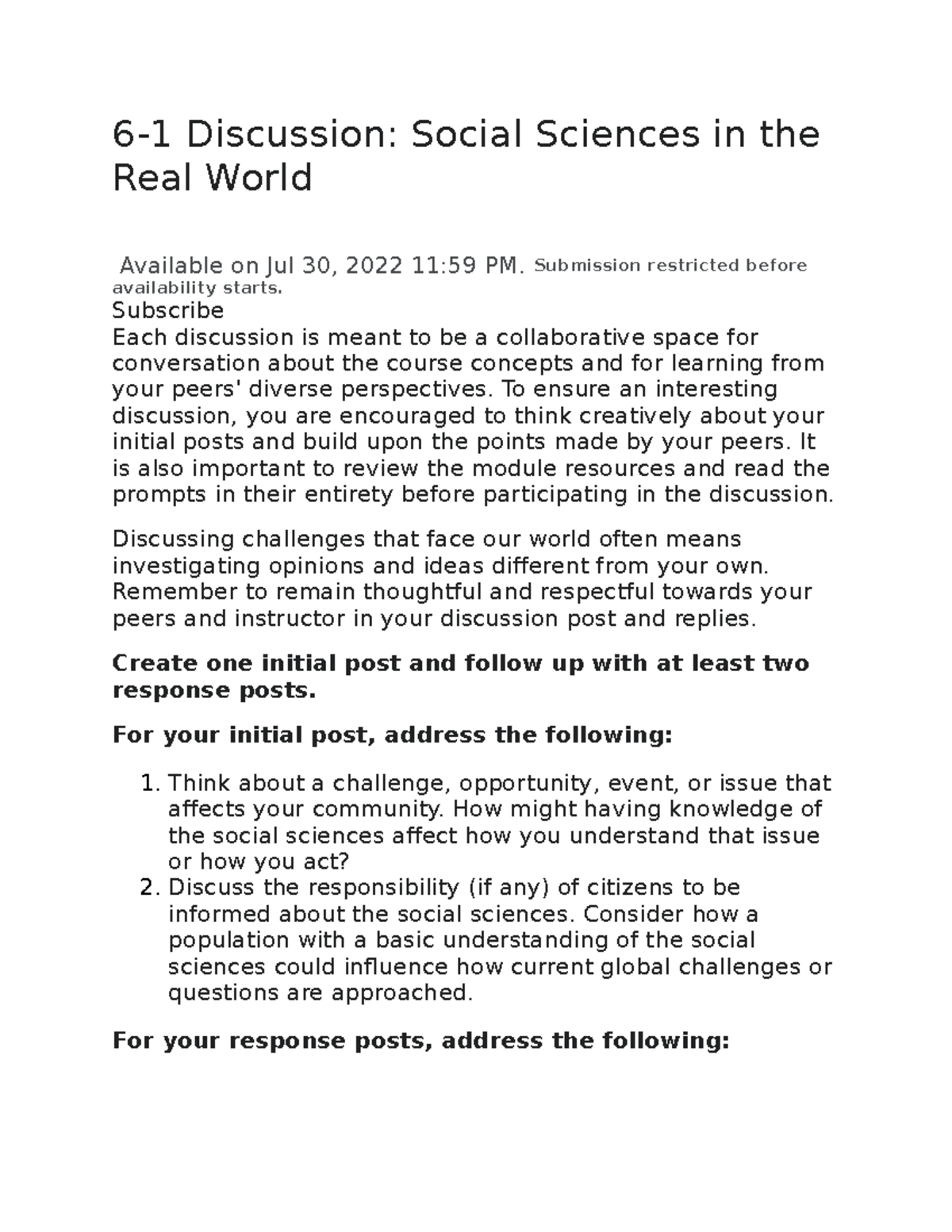 6-1-discussion-social-sciences-in-the-real-world-3-6-1-discussion