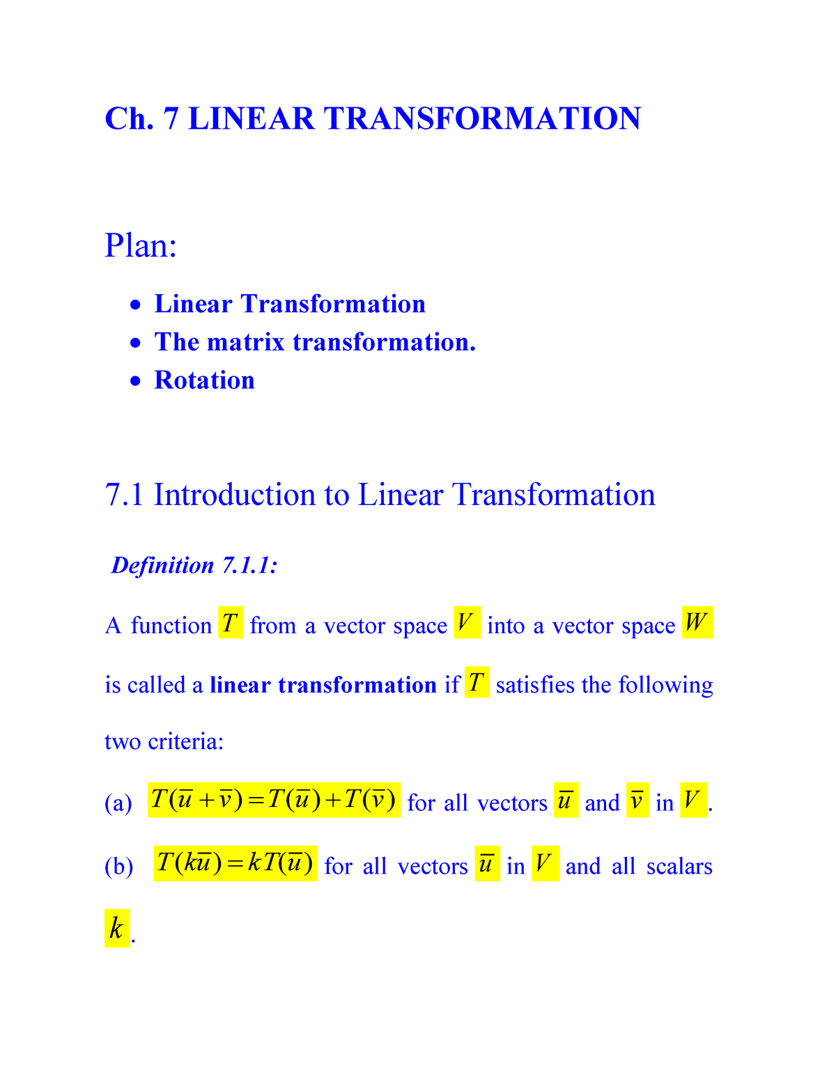 mth-3201-ch5-ch-7-linear-transformation-plan-linear-transformation