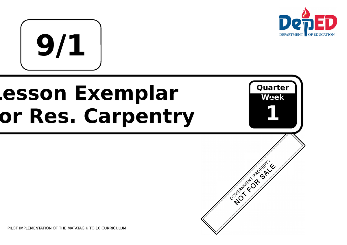 EPAS 11 WLP - Weekly Learning Plan - PILOT IMPLEMENTATION OF THE ...