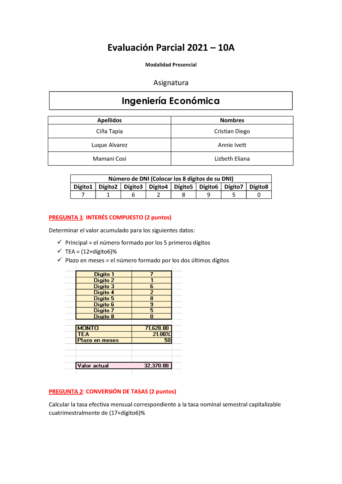 Examen Parcial A - B - C - Dddddddddddd - EvaluaciÛn Parcial 2021 – 10A ...