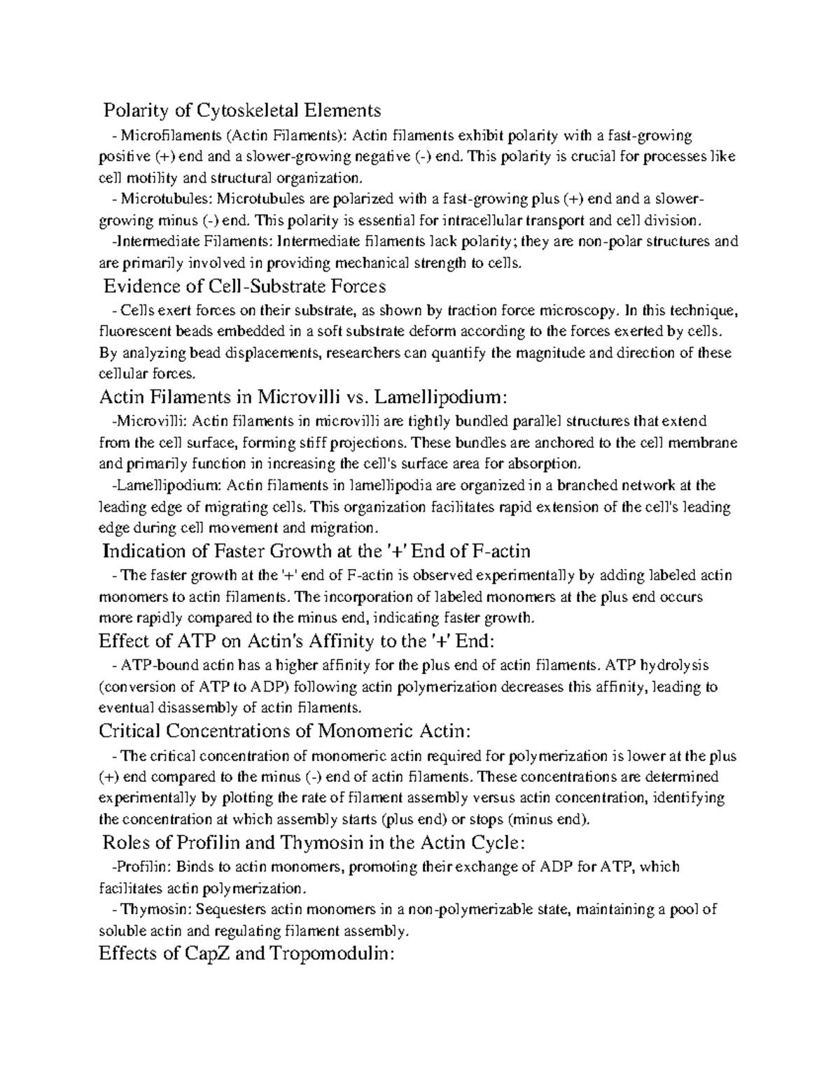 Cell Biology and Physiology (BSCI 330) - Exam 3 - Study Guide ...