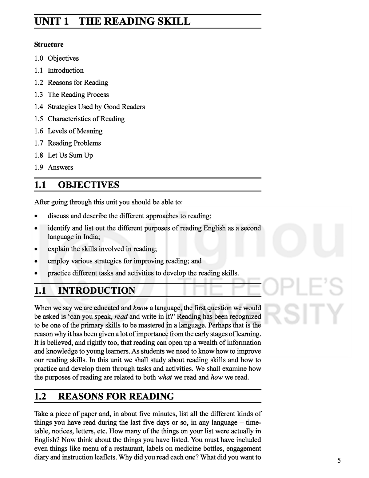 B-3U-1 - Ba English Lecture Notes - B.A English Language And Literature ...