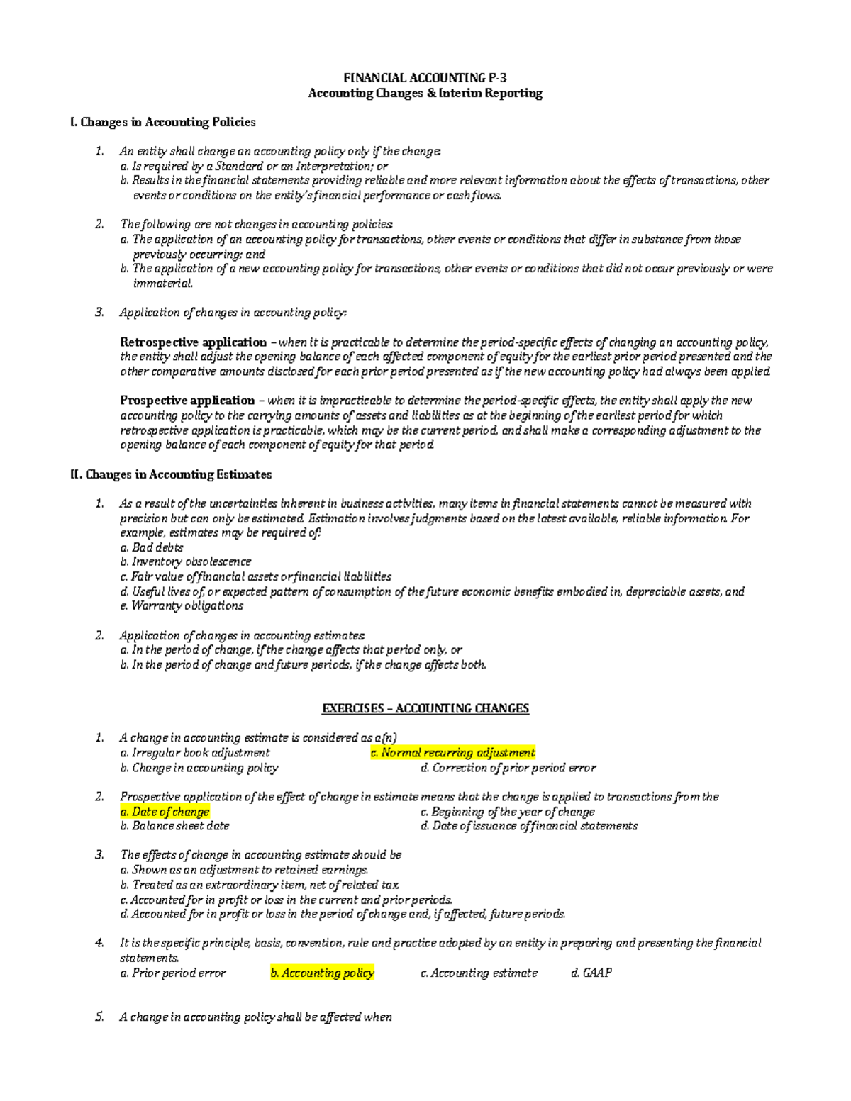 Accounting-Changes - sasasasa - FINANCIAL ACCOUNTING P- Accounting ...