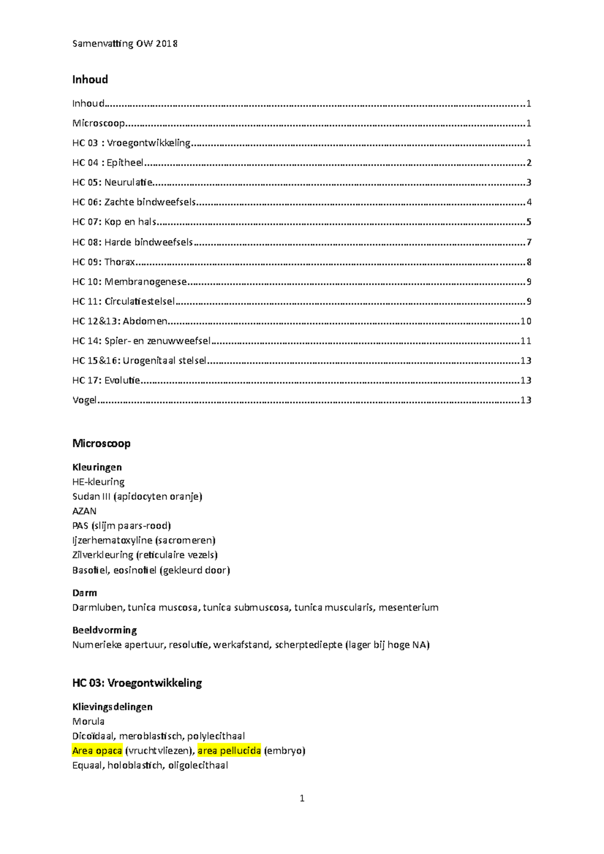 Samenvatting - - Studeersnel