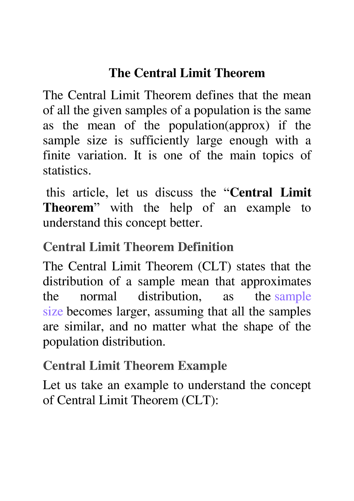 unit1-the-central-limit-theorem-the-central-limit-theorem-defines