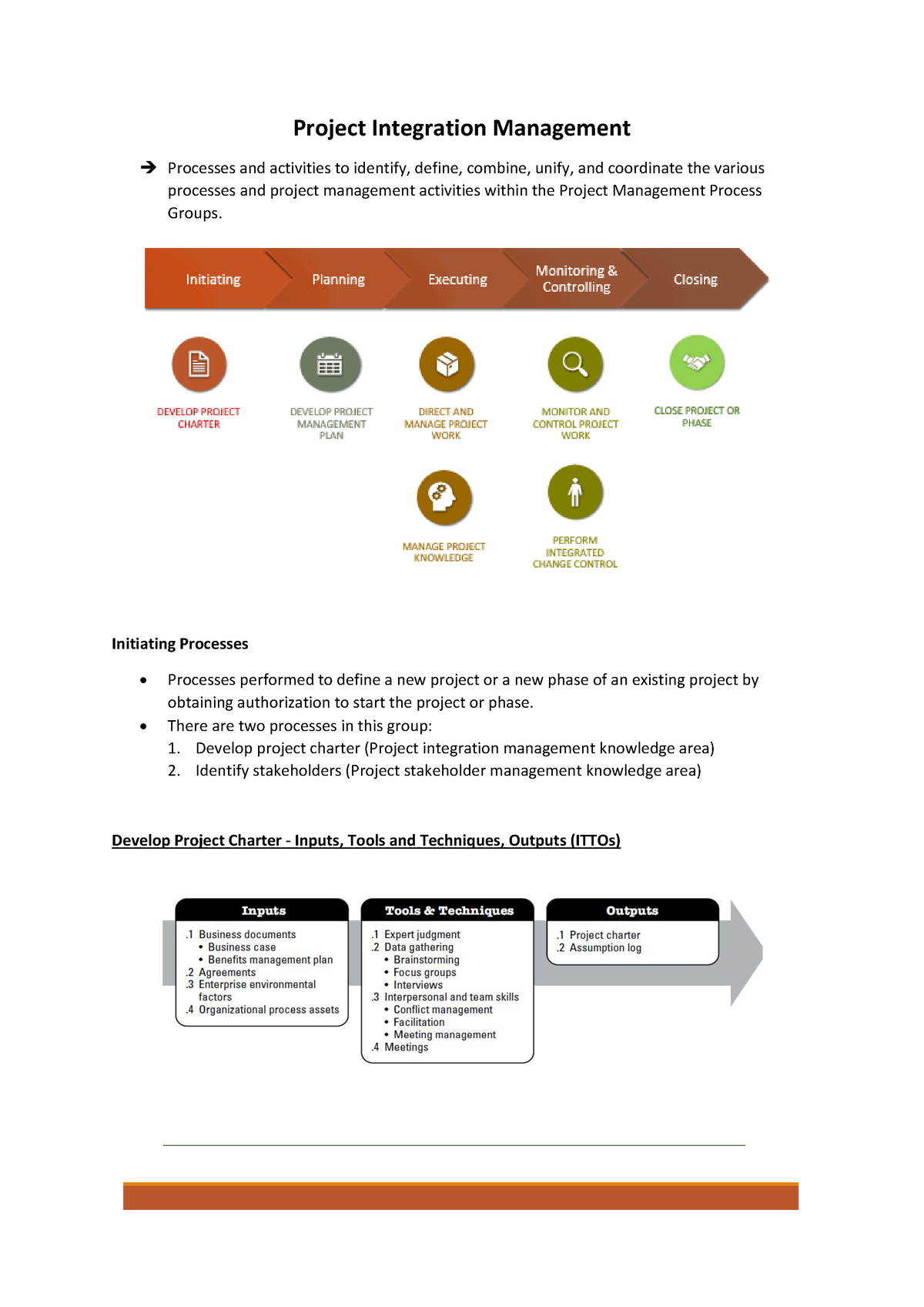 project-integration-management-initiating-processes-processes