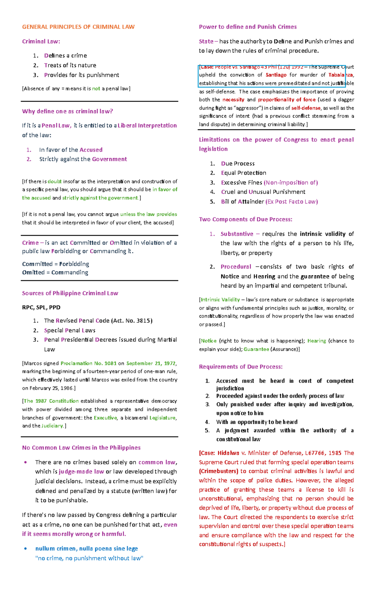 General Principles OF Criminal LAW copy - GENERAL PRINCIPLES OF ...