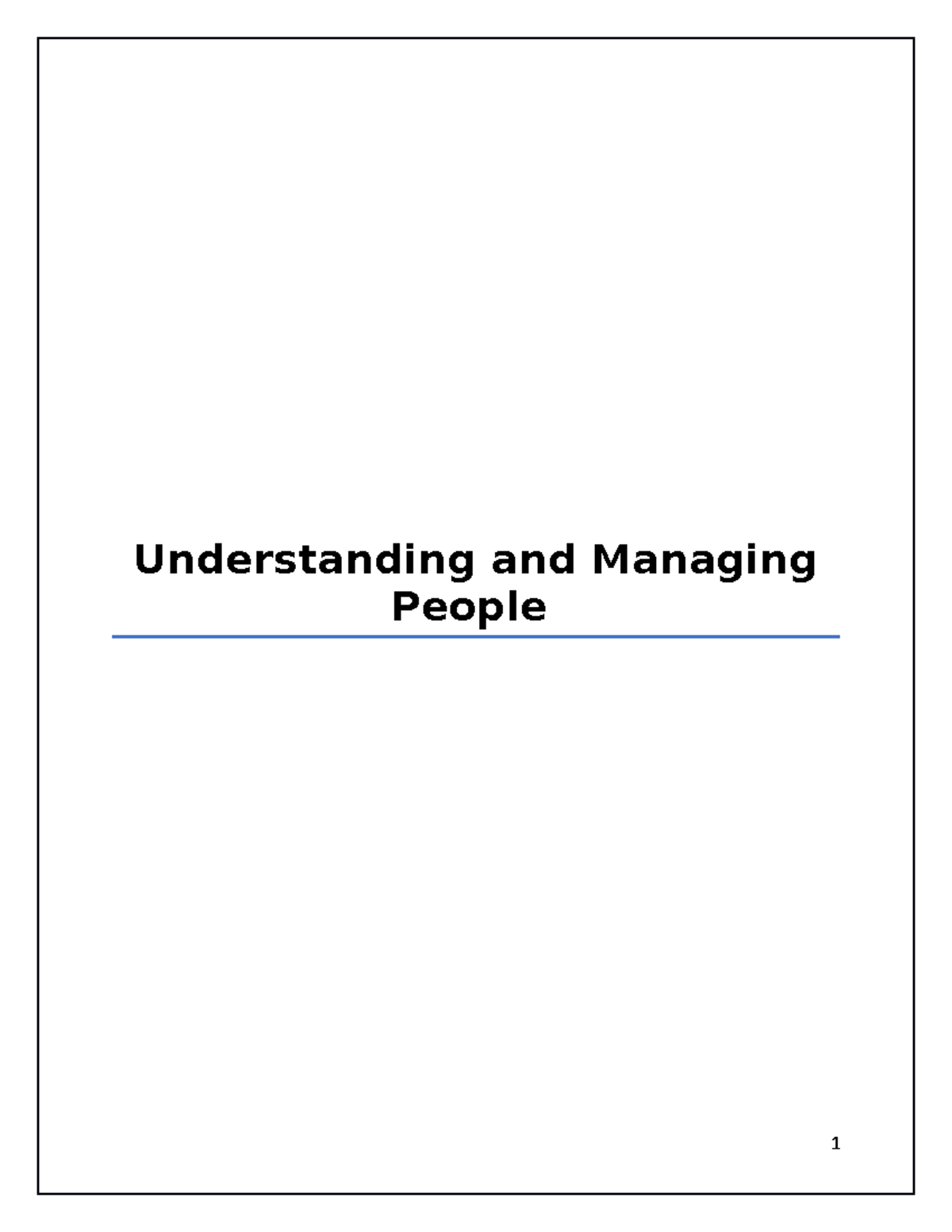 US202101189 hfghfh Understanding and Managing People Table of