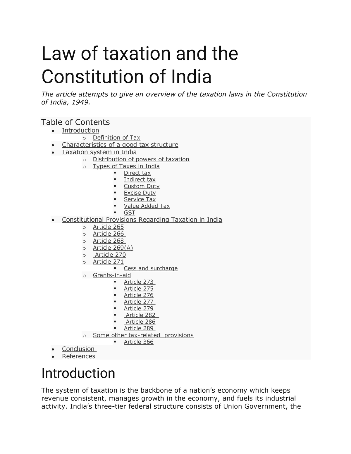 research topics in taxation law in india