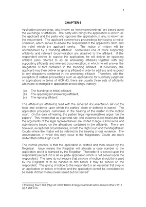 J294 - Practice document - DEPARTMENT OF JUSTICE AND CONSTITUTIONAL ...
