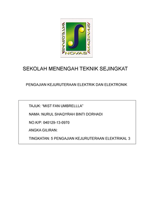 Experiment 3 - Assignment - EXPERIMENT 3 DIRECT-ON-LINE (DOL) STARTER ...