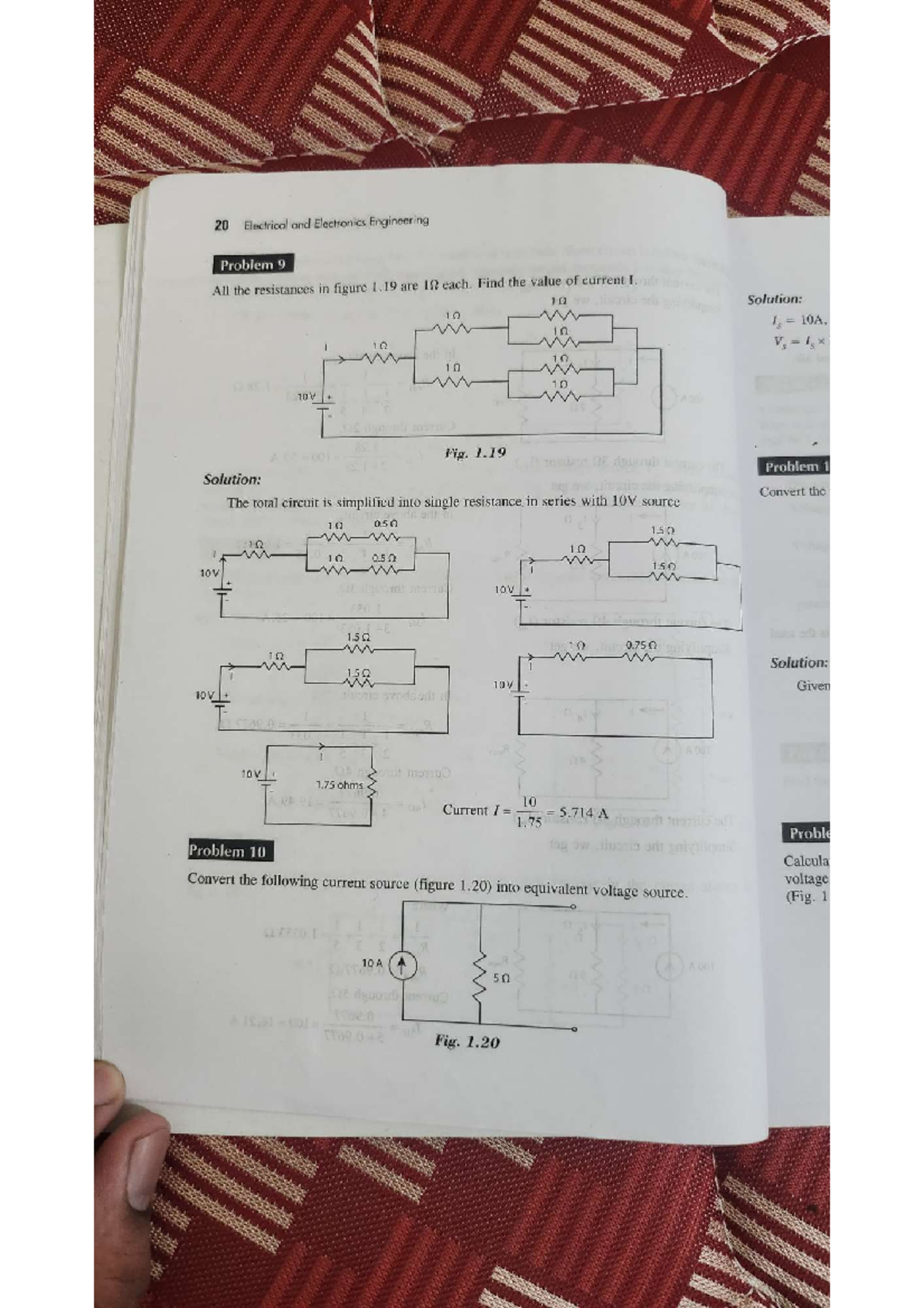 EEE Problems of unit1 - it is for EEE students - 20 Electrical and ...