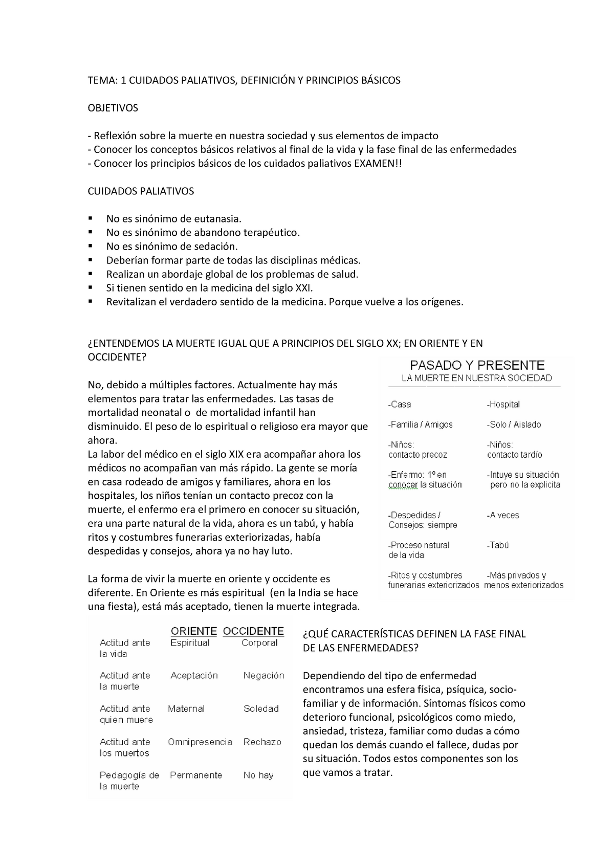 Tema 1 Cuidados Paliativos - TEMA: 1 CUIDADOS PALIATIVOS, Y PRINCIPIOS ...