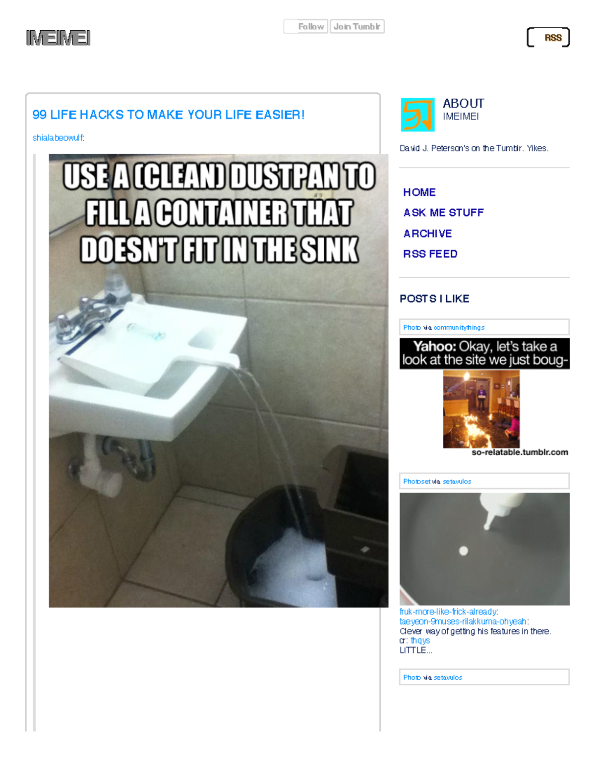 99 Life Hacks to make your life easier - IMEIMEIIMEIMEI99 LIFE HACKS TO