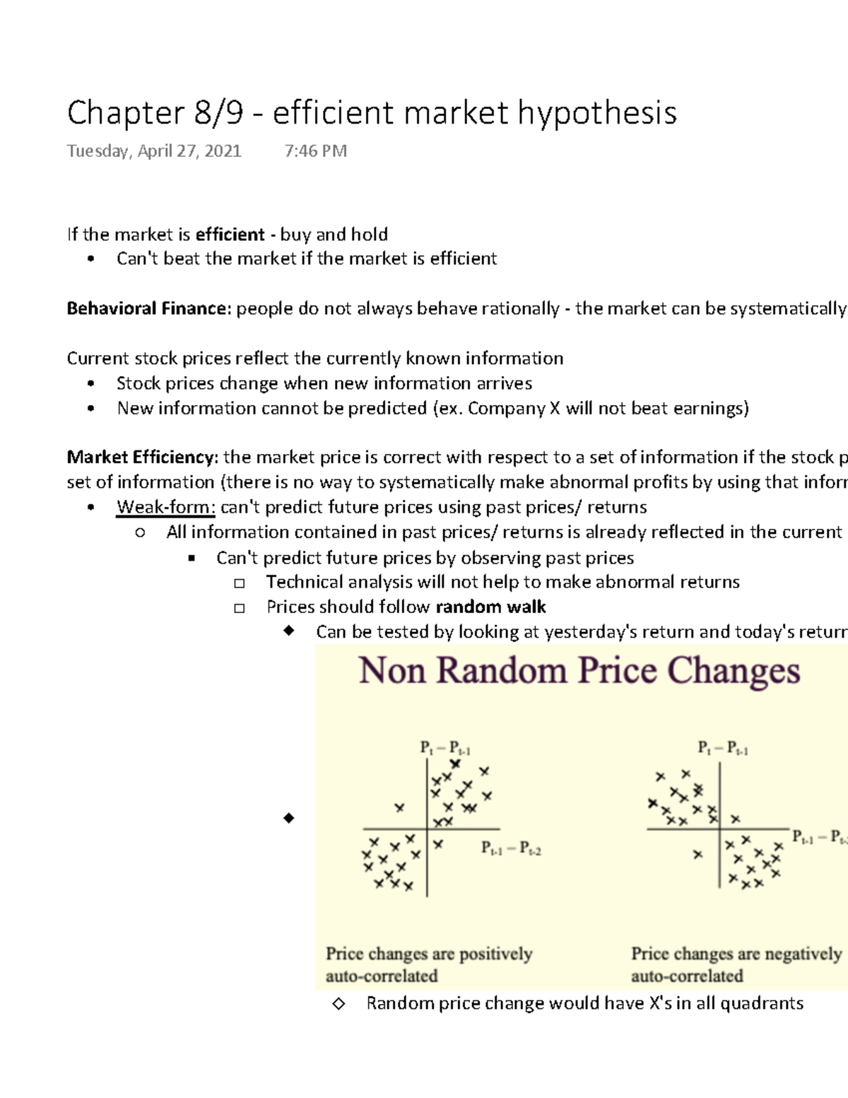 efficient market hypothesis python