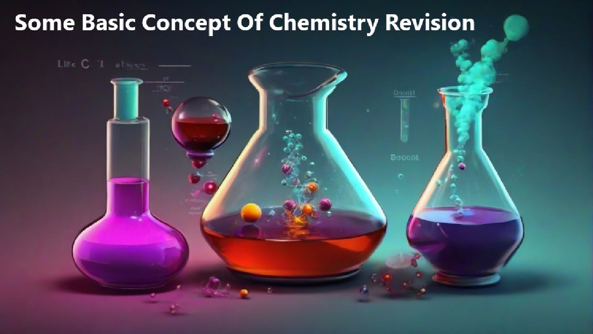 Some Basic Concepts of Chemistry - Chemistry HL - Studocu