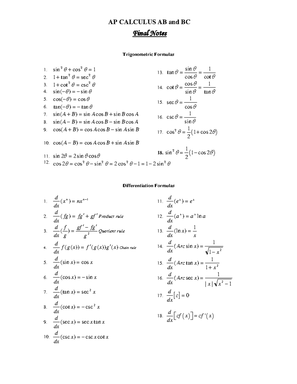 BC Final Review Notes - ree hee hee ree hee heeree hee heeree hee ...