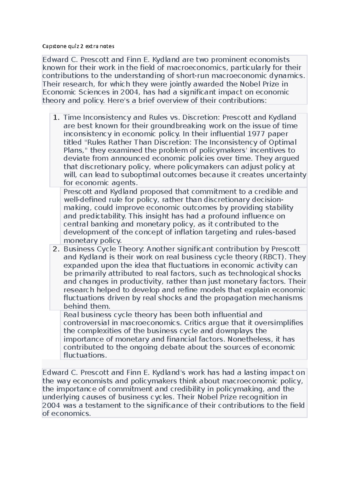 Capstone quiz 2 extra notes Capstone quiz 2 extra notes Edward C