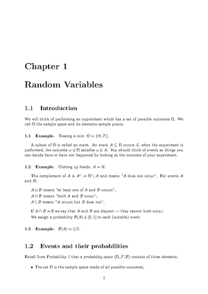 Probability 2 Notes - important formulas - 📊 Probability 2 Notes ...