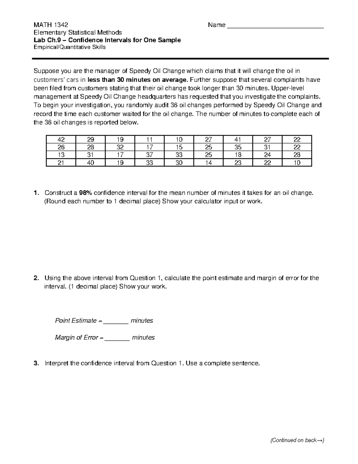 1342 lab ch 09 study math 1342 name