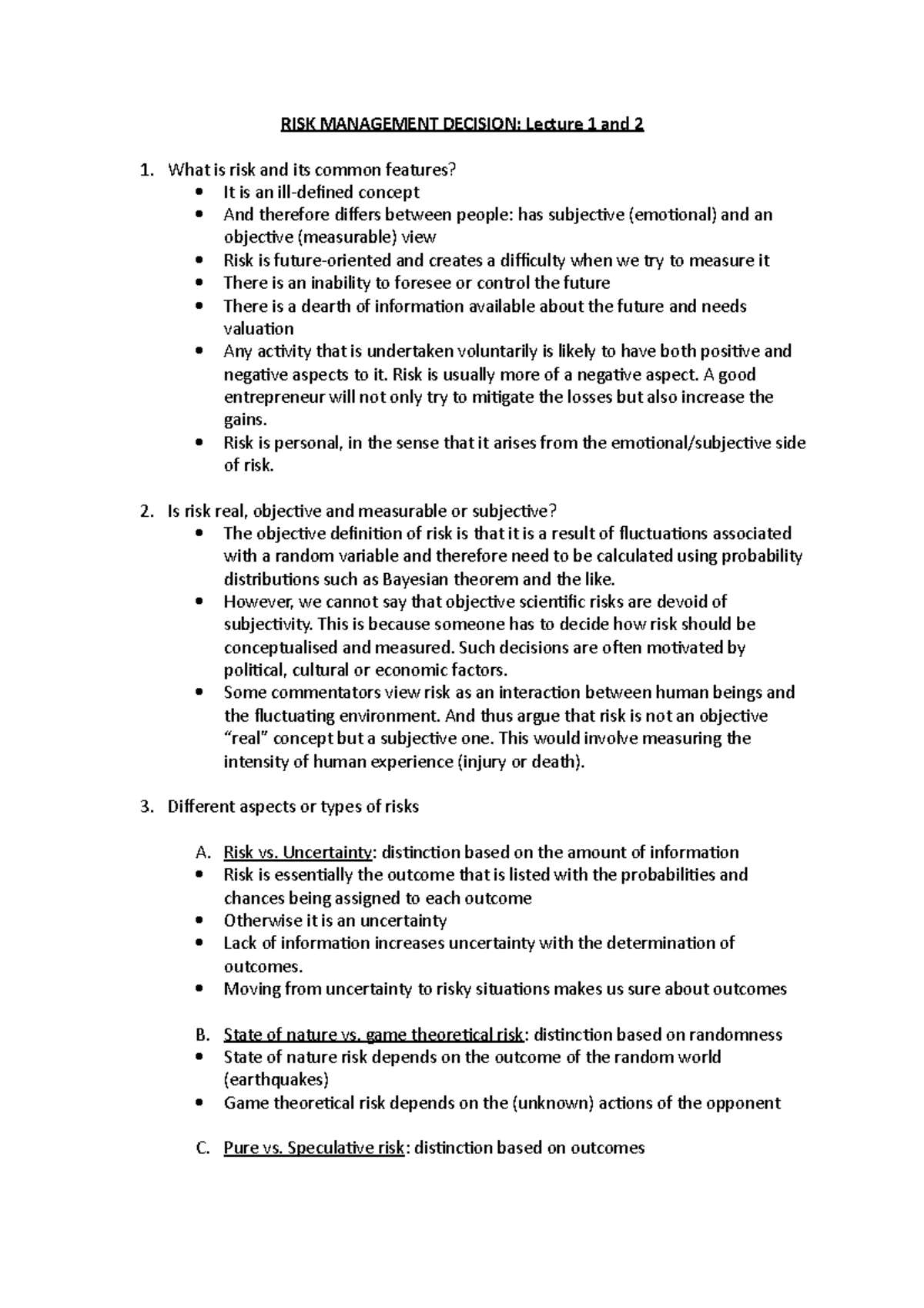 risk-topic-1-lecture-notes-1-risk-management-decision-lecture-1