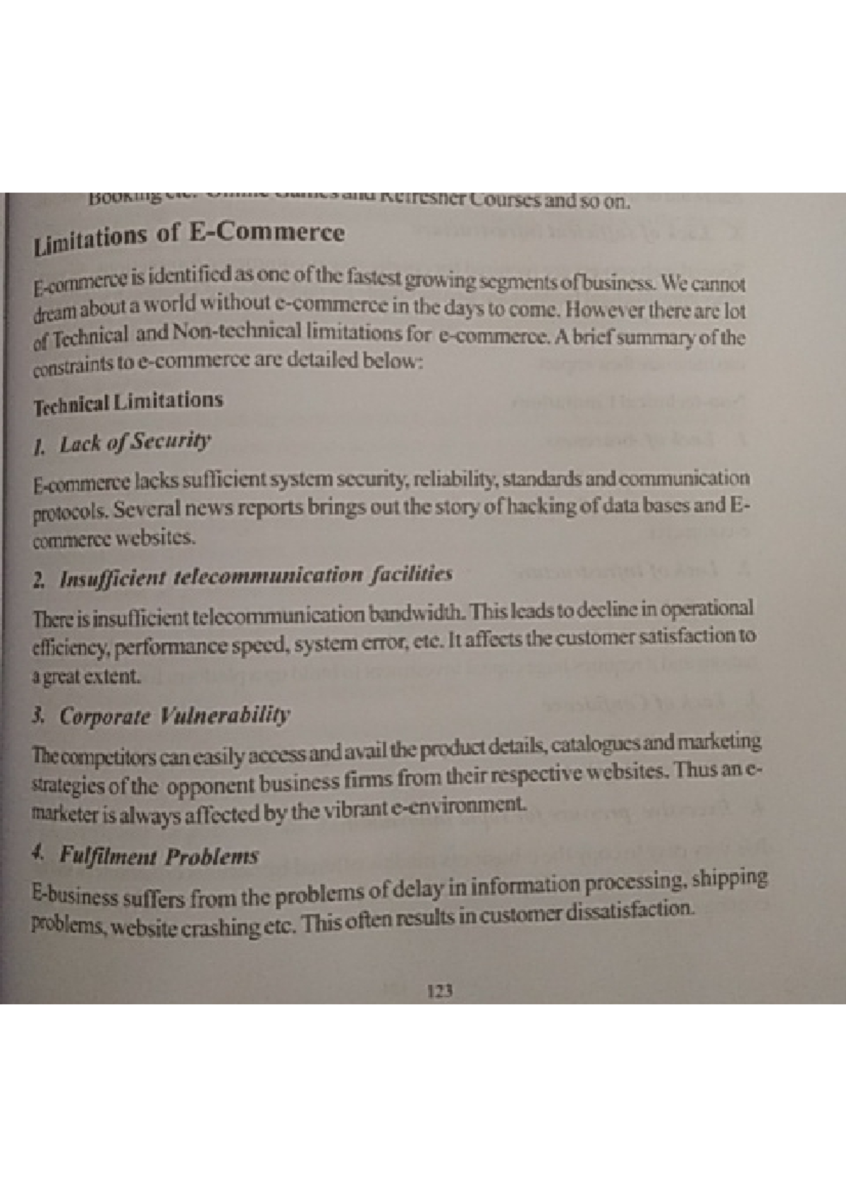 limitations-of-e-commerce-b-finance-and-taxition-studocu