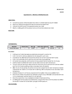 luminol experiment lab report