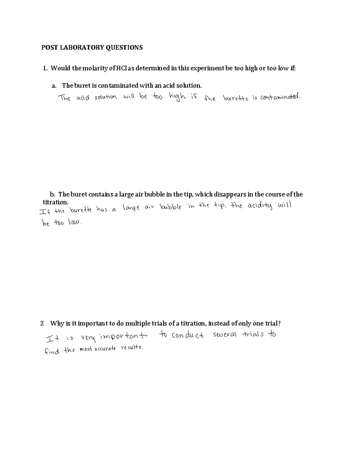 Teapost Lab Questions Experiment 2 71 - 1bgysmi