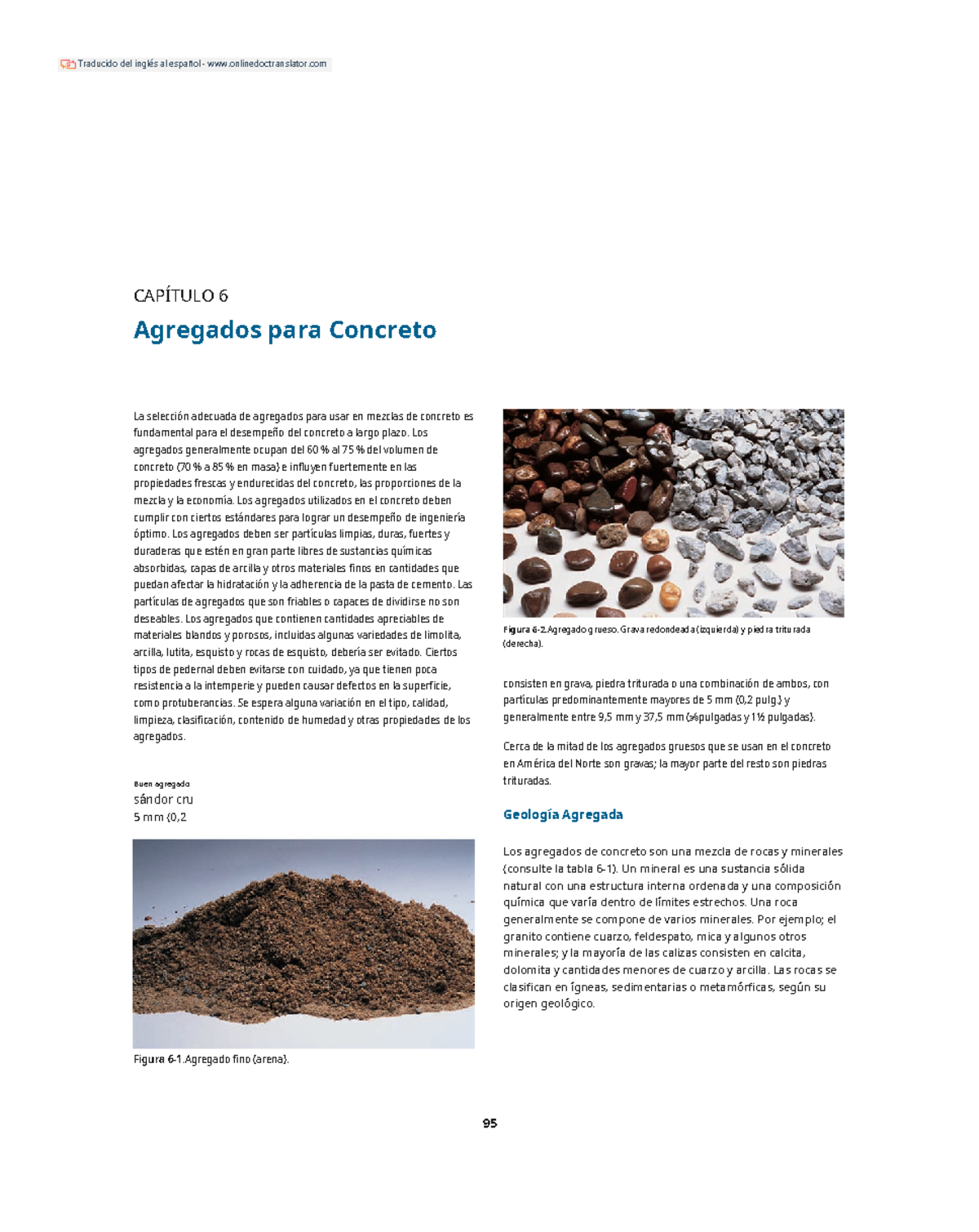 Semana 03 O Aggregates For Concrete PCA Chapter 6 - CAPÍTULO 6 ...