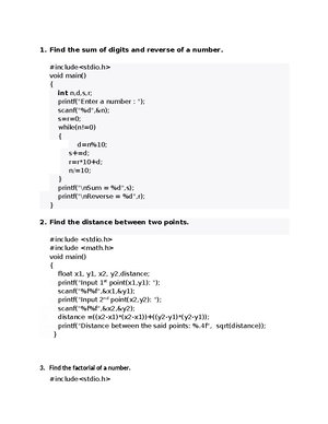 Data structure elab ans pdf - Disease management - Studocu