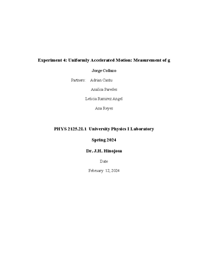 Lab 4 - Forces and Motion PHYS 1115 - INSTRUCTIONS: (1) Download this ...