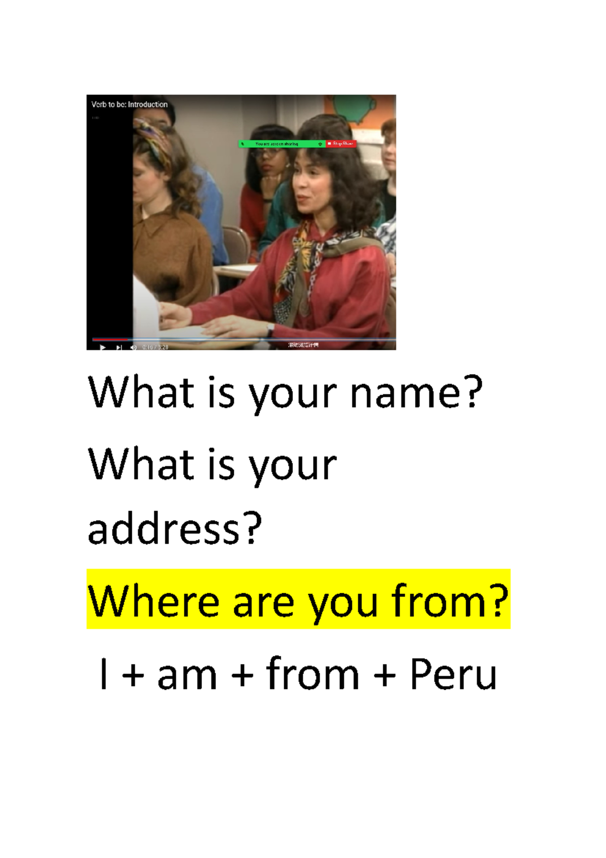 What is your name - Computador - Inglés para la Traducción I - What is ...