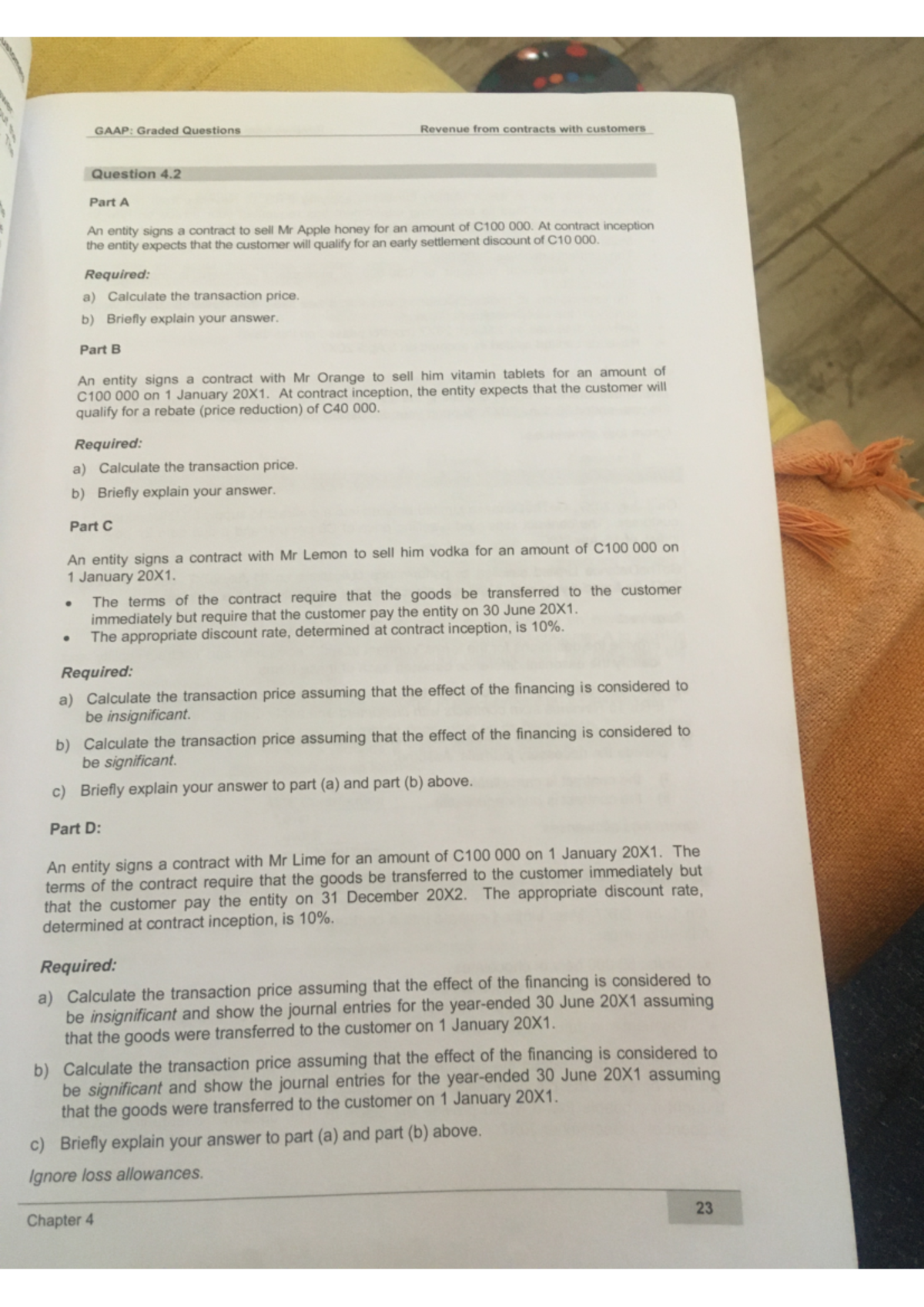 Revenue Examole 2 - Financial accounting - GAAP: Graded Questions ...